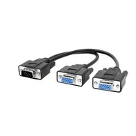 HD15 VGA masculí a doble HD15 VGA cable femení