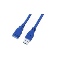USB 3.0 Un cable d'extensió masculina a una femella