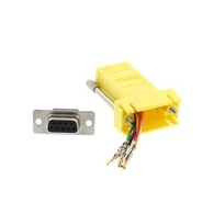 Adaptador modular groc DB9 femella a RJ45