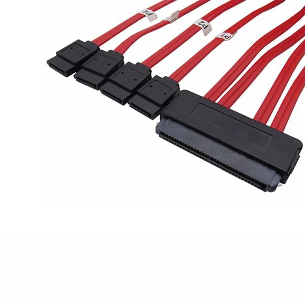 SFF-8484 to 4x SATA Serial Attached SCSI SAS Cable